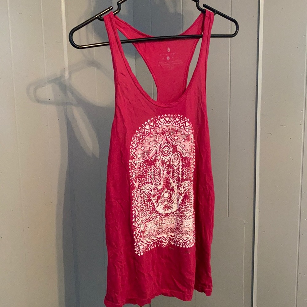 Spiritual Gangster Racerback Tank Hamsa Hand S